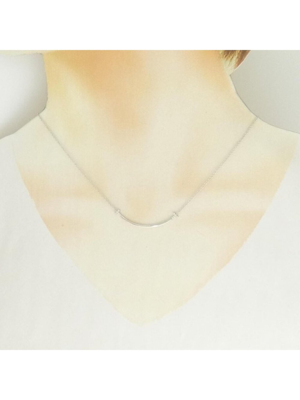 Tiffany & Co T Smile Small Necklace - Picture 6 of 6